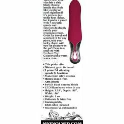 Evolved Novelties Vibrators Evolved Inferno Vibe - Burgundy