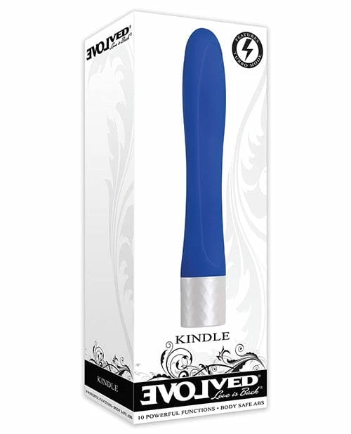 Evolved Novelties Vibrators Evolved Kindle - Blue