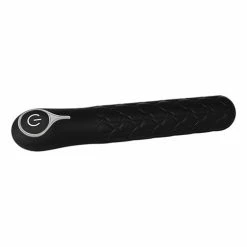 Evolved Novelties Vibrators Evolved Quilted Love Rechargeable Vibrator - Black
