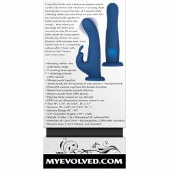 Evolved Novelties Evolved Remote Rotating Rabbit - Blue