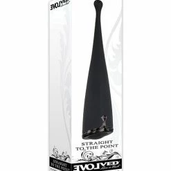 Evolved Novelties Evolved Straight To The Point Vibrator - Black Vibrators