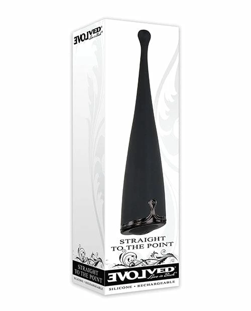 Evolved Novelties Evolved Straight To The Point Vibrator - Black Vibrators