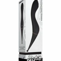 Evolved Novelties Evolved Tantalizing Teaser Dual End Vibrator - Black Vibrators