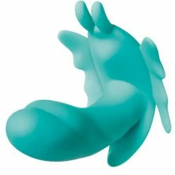 Evolved Novelties Evolved The Butterfly Effect Rechargeable Dual Stim - Teal Vibrators