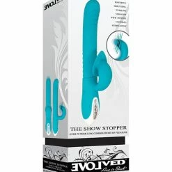 Evolved Novelties Evolved The Show Stopper - Teal Vibrators