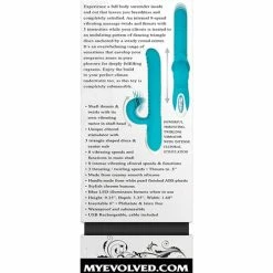Evolved Novelties Evolved The Show Stopper - Teal Vibrators