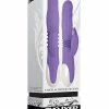 Evolved Novelties Evolved Thick & Thrust Bunny Dual Stim Rechargeable - Purple