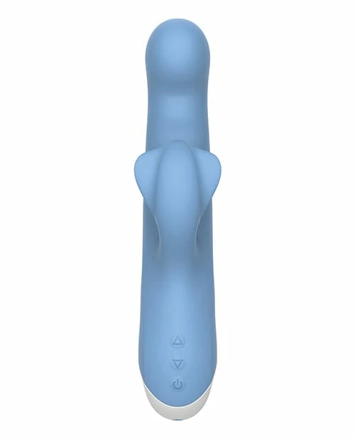 Evolved Novelties Evolved Thump N Thrust Rechargeable Dual Stim - Blue