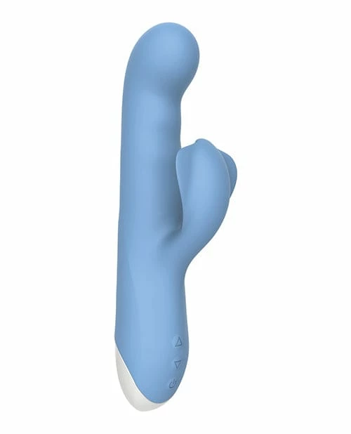 Evolved Novelties Evolved Thump N Thrust Rechargeable Dual Stim - Blue