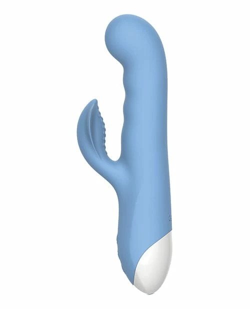 Evolved Novelties Evolved Thump N Thrust Rechargeable Dual Stim - Blue