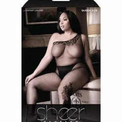 Fantasy Lingerie Sheer Fantasy Before Dawn Off The Shoulder Bodystocking