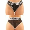 Fantasy Lingerie Vibes Buddy Fuck Off Lace Boy Brief & Lace Thong