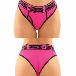 Fantasy Lingerie Vibes Buddy Pack Pussy Power Micro Brief & Lace Thong