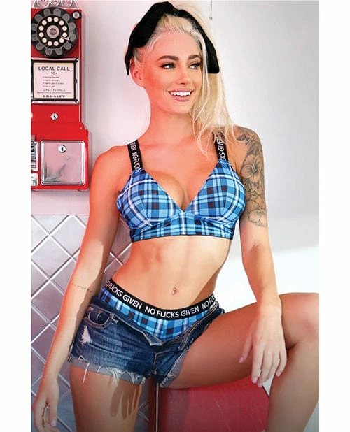 Fantasy Lingerie Vibes No Fuck Given Bralette & Cheeky Panty