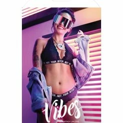 Fantasy Lingerie Vibes Not Your Bitch Bralette & Cheeky Panty