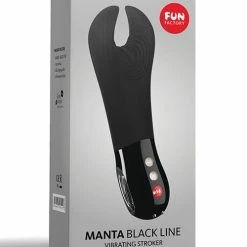 Fun Factory Black Line Manta Man Tool - Black