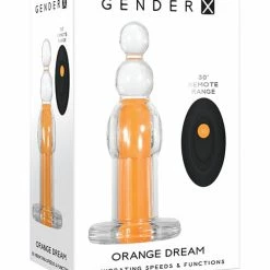 Gender X Orange Dream - Clear-orange Anal Toys