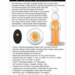 Gender X Orange Dream - Clear-orange Anal Toys