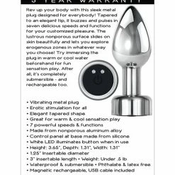 Gender X Rockin Metal Plug - Chrome Anal Toys