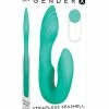 Dildos Gender X Strapless Seashell - Teal
