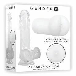 Gender X Clearly Combo - Clear Penis Toys