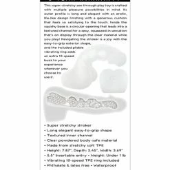 Penis Toys Gender X Stroke & Poke - Clear