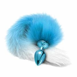 Global Novelties LLC Anal Toys Nixie Metal Butt Plug With Faux Fur Tail