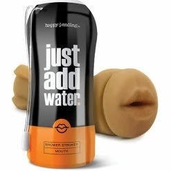 Global Novelties LLC Penis Toys Just Add Water Shower Mouth - Tan