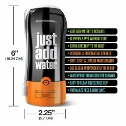 Global Novelties LLC Penis Toys Just Add Water Shower Mouth - Tan