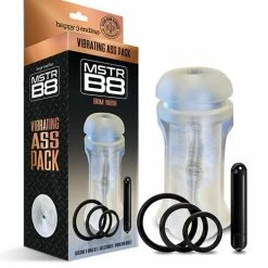 Global Novelties LLC Mstr B8 Bum Rush Vibrating Ass Pack - Kit Of 5 Clear