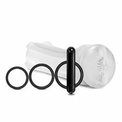 Global Novelties LLC Mstr B8 Bum Rush Vibrating Ass Pack - Kit Of 5 Clear