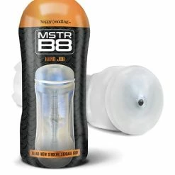 Global Novelties LLC Penis Toys Mstr B8 Clear View Stroker - Clear