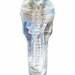 Global Novelties LLC Mstr B8 In The Clear Mouth Stroker - Clear