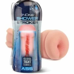 Global Novelties LLC Penis Toys Shower Stroker Ass - Ivory