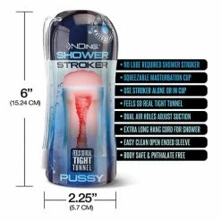 Global Novelties LLC Penis Toys Shower Stroker Pussy - Ivory