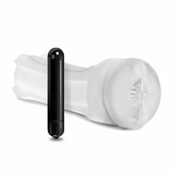 Global Novelties LLC Shower Stroker Vibrating Ass - Clear Penis Toys