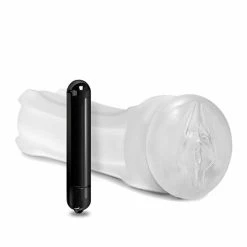 Global Novelties LLC Shower Stroker Vibrating Pussy - Clear