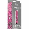 Global Novelties LLC Buzzed 3.5" Rechargeable Bullet - Blazing Beauty Pink