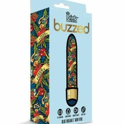 Global Novelties LLC Vibrators Buzzed 5" Mini Vibe - Blue Dream