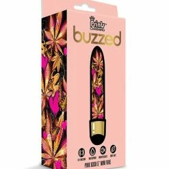 Global Novelties LLC Vibrators Buzzed 5" Mini Vibe - Pink Kush