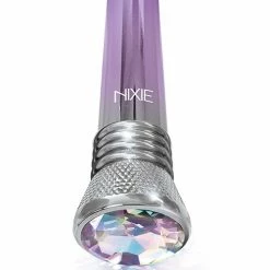 Global Novelties LLC Nixie Waterproof G-spot Vibe - 10 Function Purple Ombre Glow