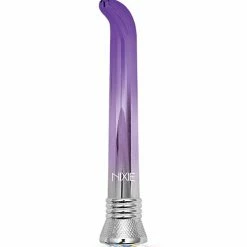 Global Novelties LLC Nixie Waterproof G-spot Vibe - 10 Function Purple Ombre Glow