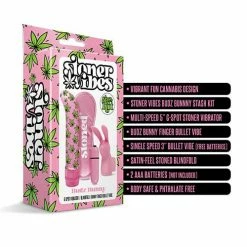 Global Novelties LLC Stoner Vibes Budz Bunny Stash Kit - Pink