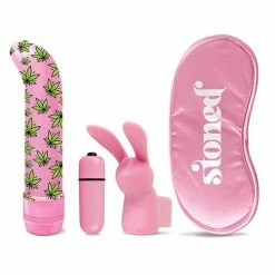 Global Novelties LLC Stoner Vibes Budz Bunny Stash Kit - Pink