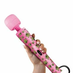 Global Novelties LLC Stoner Vibes Wacky Weed Wand Massager - Pink Kush