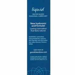 Lubes Good Clean Love Liquid Lubricant