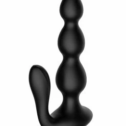 Hott Products Anal Toys Bliss Tail Spin Anal Vibe - Black