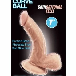 Hott Products Skinsations Curve Ball Dildos
