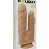 Hott Products Skinsations DupleXXX Vibrating & Rotating Double Dildo - Flesh