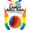 Hott Products Rainbow Candy Ball Gag - Strawberry